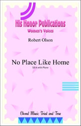 No Place Like Home SSA choral sheet music cover